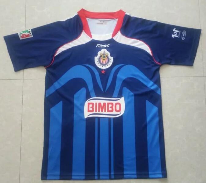 2006-07 Chivas Deportivo Guadalajara Retro Away Kit Soccer Jersey