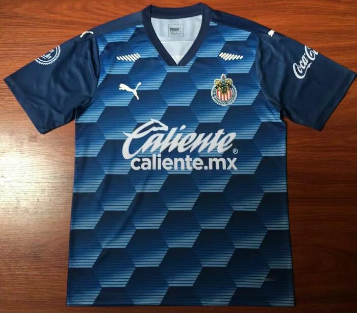 Chivas Deportivo Guadalajara Goalkeeper Navy Soccer Jersey Shirt 2020/21