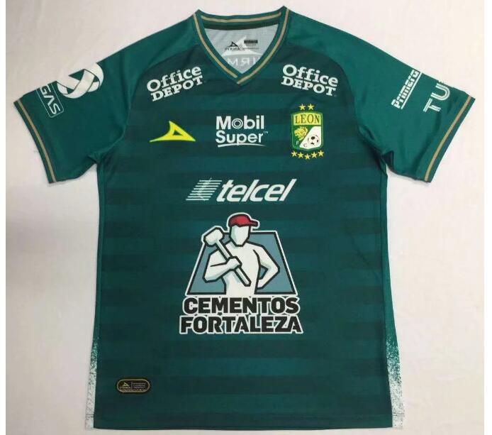 Club León Home Green Soccer Jersey Shirt 2020/21