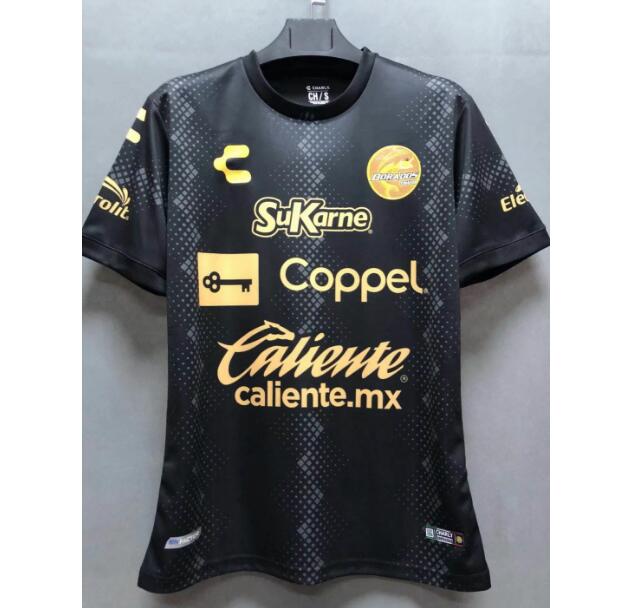 Dorados de Sinaloa Black Away Kit Soccer Jersey 2020/21