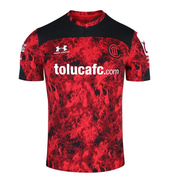 Deportivo Toluca Home Kit Soccer Jersey 2020/21