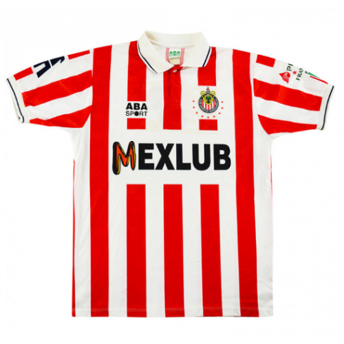 96-97 Chivas Deportivo Guadalajara Retro Home Kit Soccer Jersey