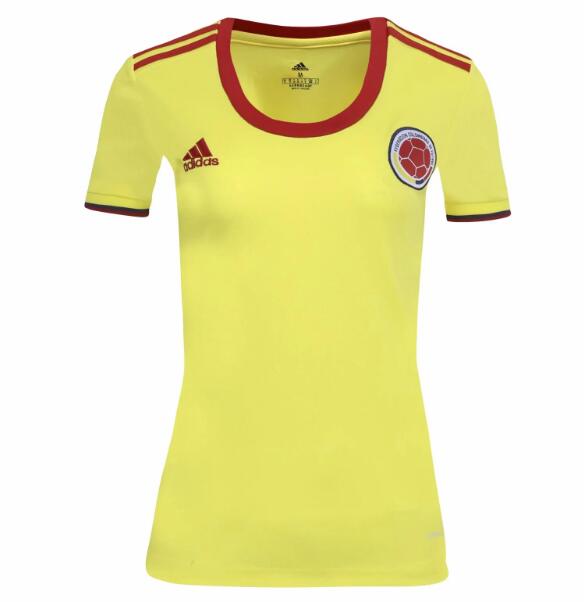 Women's 2020 Colombia Home Kit Soccer Jersey