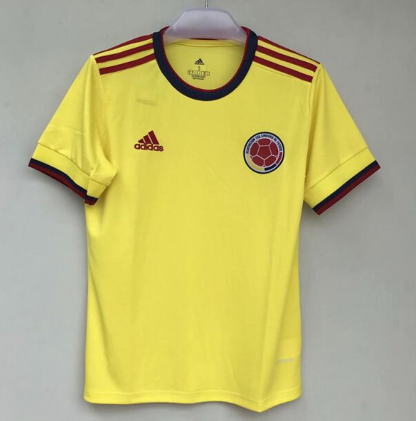 2020 Colombia Home Kit Soccer Jersey