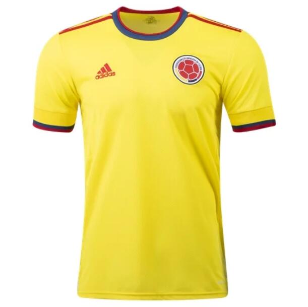 2021 Colombia Home Kit Soccer Jersey