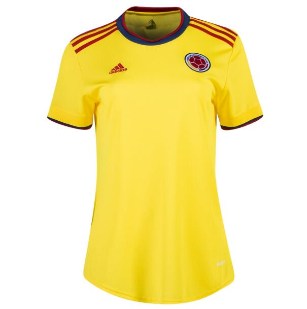 Women's 2021 Colombia Home Kit Soccer Jersey