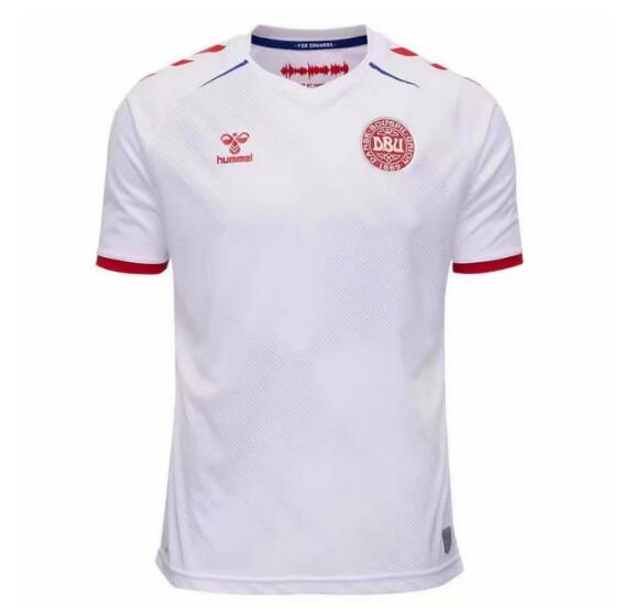 2020-2021 Denmark Away Kit Soccer Jersey