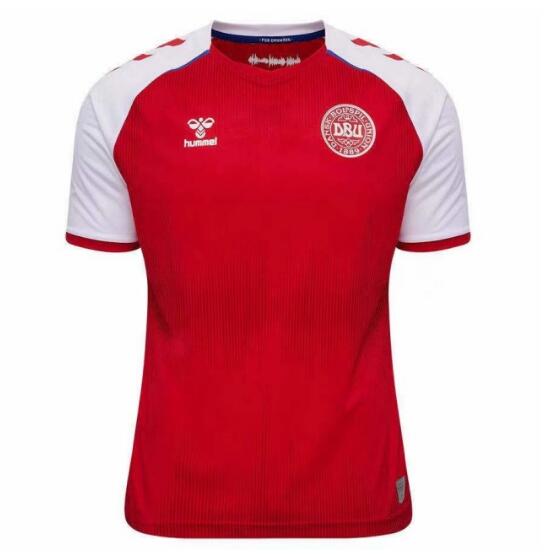 2020-2021 Denmark Home Kit Soccer Jersey