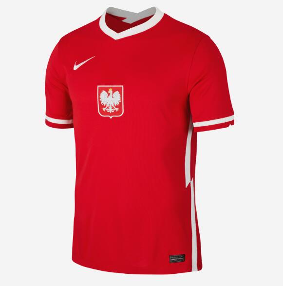 2020 EURO Poland Away Kit Soccer Jersey