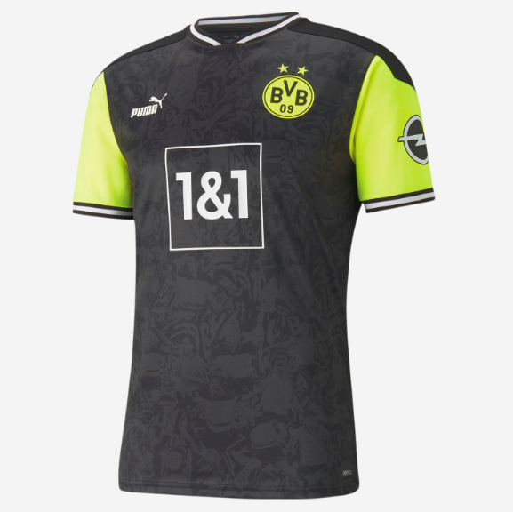 Borussia Dortmund 1990s-Inspired Fourth Special Soccer Jersey Shirt Player Version 2020/21