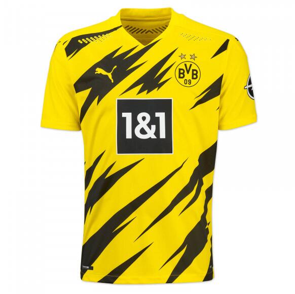 Borussia Dortmund Home Kit Soccer Jersey Player Version 2020/21