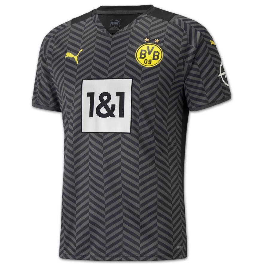 2021/22 Borussia Dortmund Away Kit Soccer Jersey