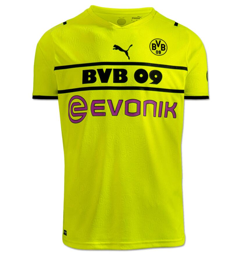 2021/22 Borussia Dortmund Cup Soccer Jersey Shirt