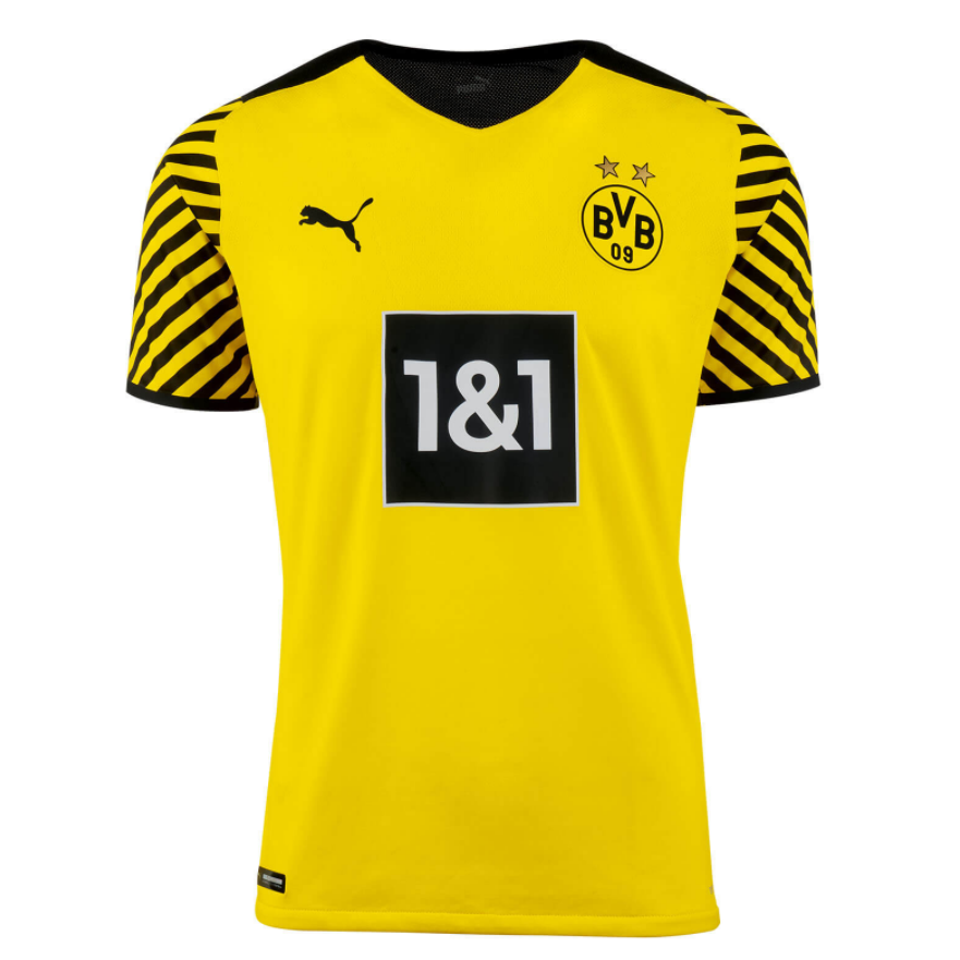 2021/22 Borussia Dortmund Home Kit Soccer Jersey Player Version