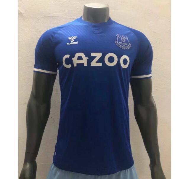 Everton Home Blue Soccer Jersey Shirt Player Version 2020/21