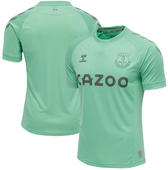 Everton Third Away Green Soccer Jersey Shirt 2020/21