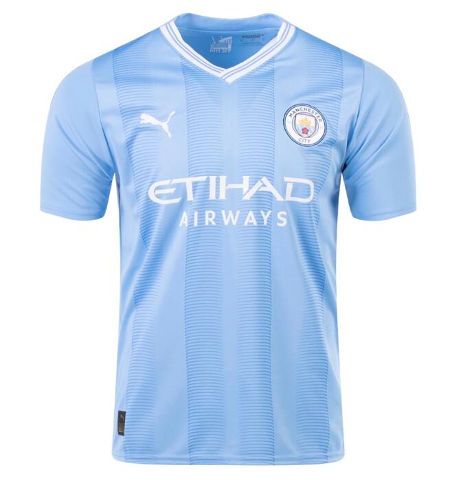 Manchester City Home Kit Soccer Jersey 2023/24 [ROUGES2322602] - €26.99 ...