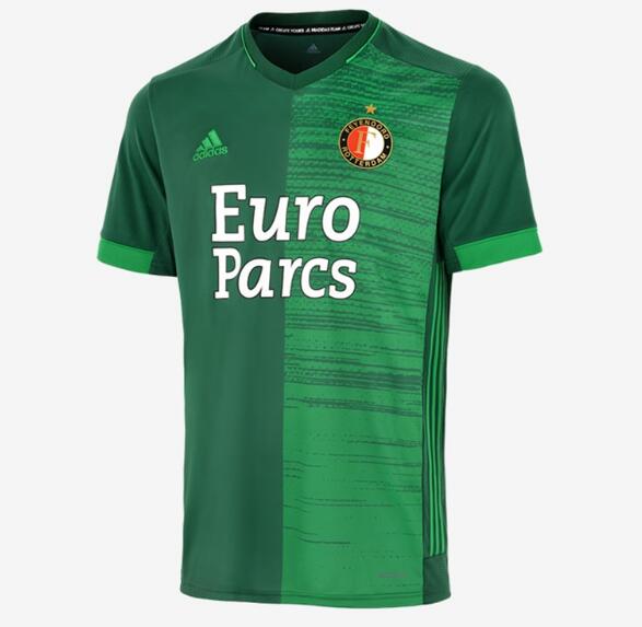 2021/22 Feyenoord Away Green Soccer Jersey Shirt