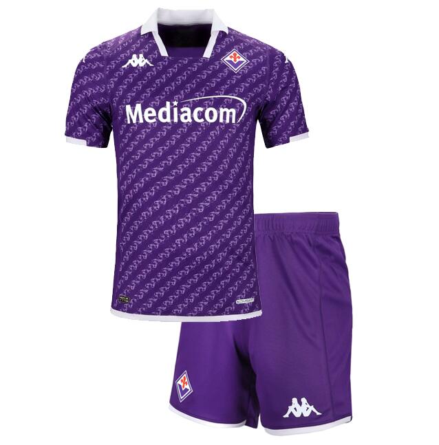 Fiorentina Home Soccer Kit 2023/24 Kids