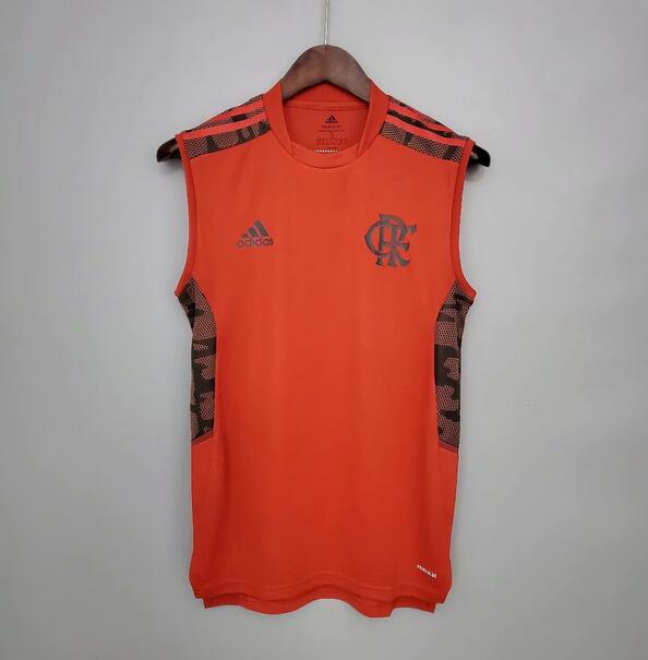 2021/22 Flamengo Red Vest Soccer Jersey Shirt