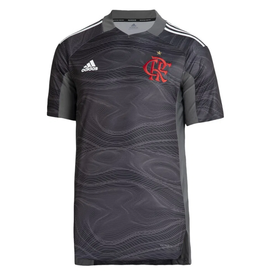 2021/22 Flamengo Goalkeeper Grey Soccer Jersey Shirt