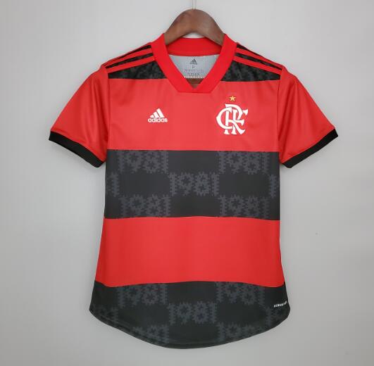 2021/22 FC Flamengo Women Home Kit Soccer Jersey