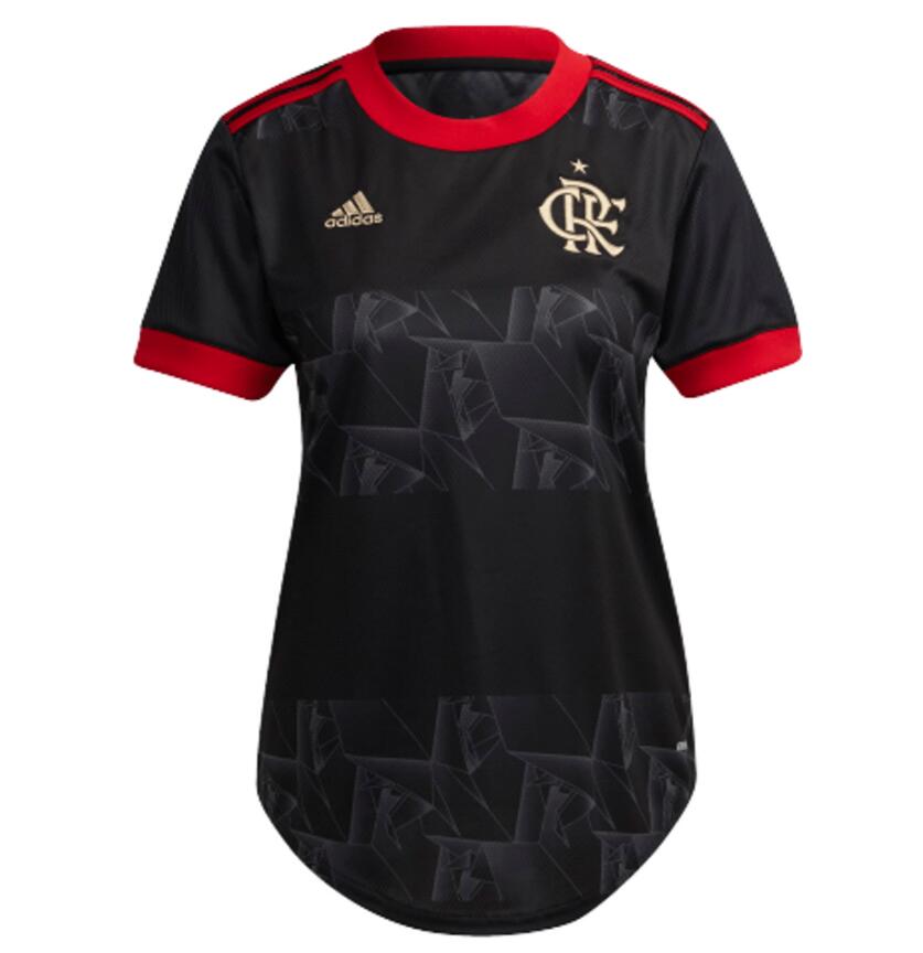 2021/22 FC Flamengo Women Football Kit Third Soccer Jersey