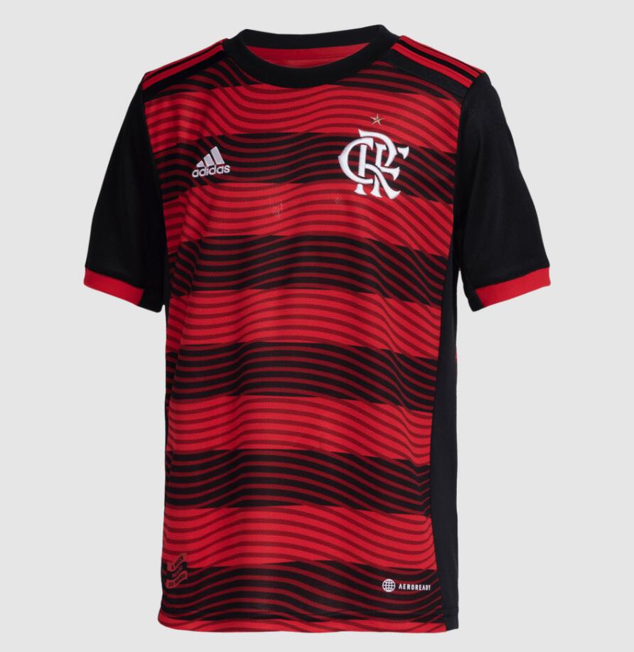 2022/23 Camisa Flamengo Home Kit Soccer Jersey