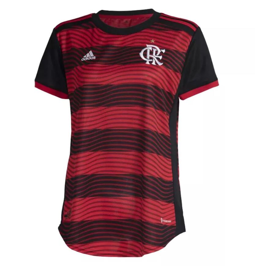 2022/23 Camisa Flamengo Feminina Home Women Soccer Jersey Shirt