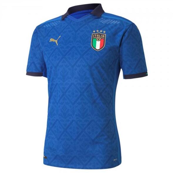 2020 EURO Italy Home Kit Soccer Jersey Player Version