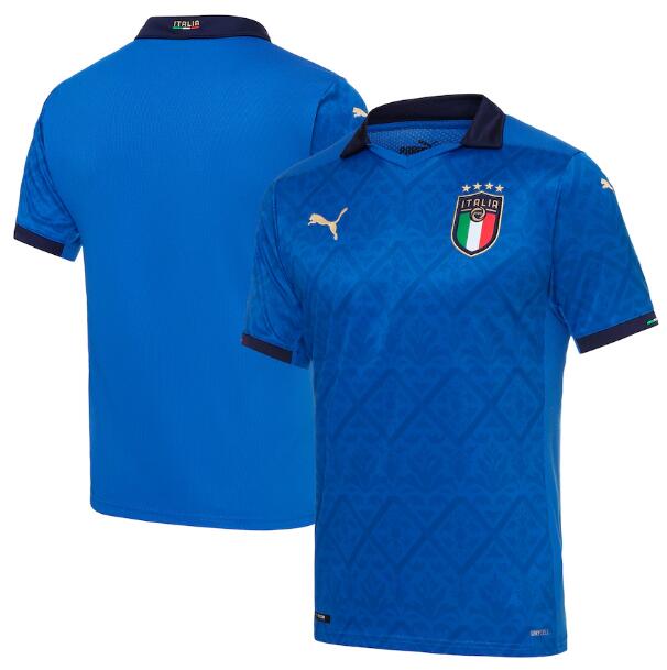 2020 EURO Italy Home Kit Soccer Jersey