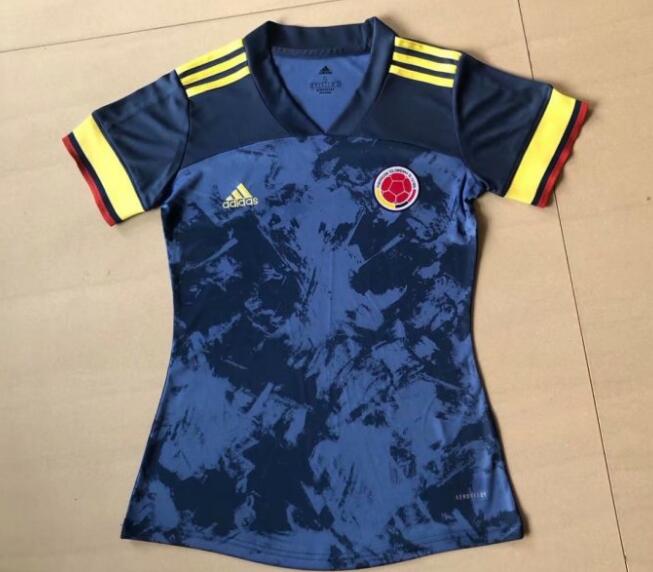 Women's 2020 Colombia Away Kit Soccer Jersey