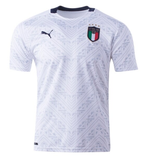 2020 EURO Italy Away Kit Soccer Jersey