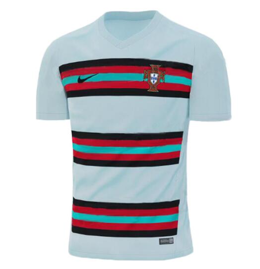 2020 EURO Portugal Away Kit Soccer Jersey