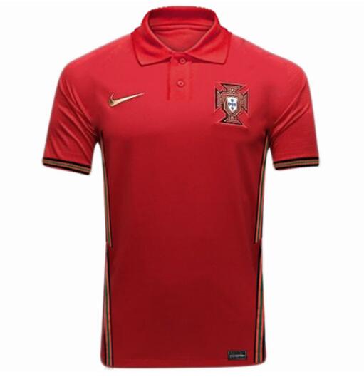 2020 EURO Portugal Home Kit Soccer Jersey