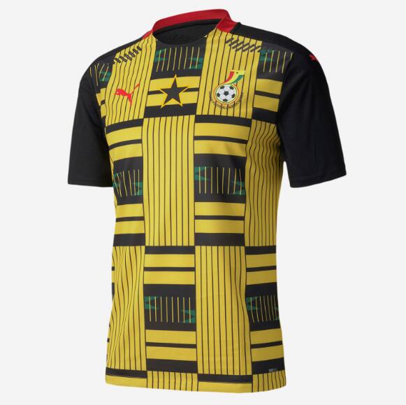 2020 Ghana Away Kit Soccer Jersey