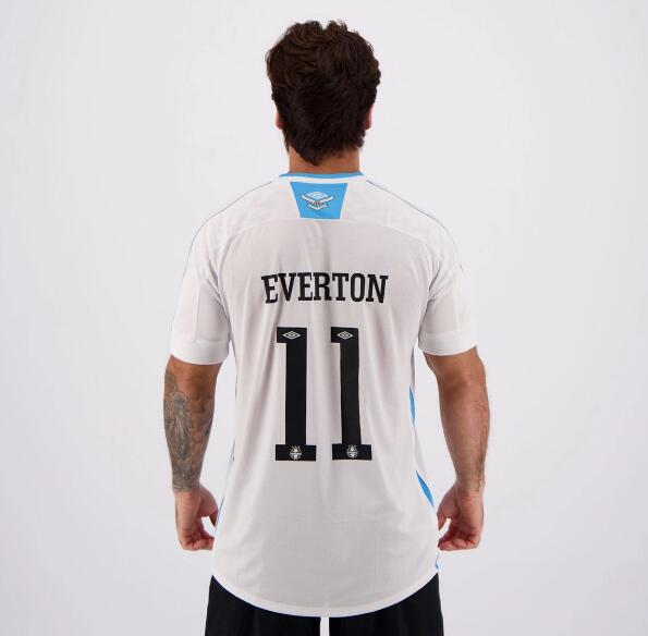 Gremio Away Kit Soccer Jersey Everton #11 2020/21