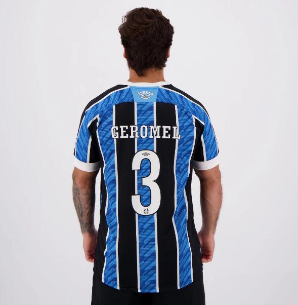 Gremio Home Kit Soccer Jersey Geromel #3 2020/21