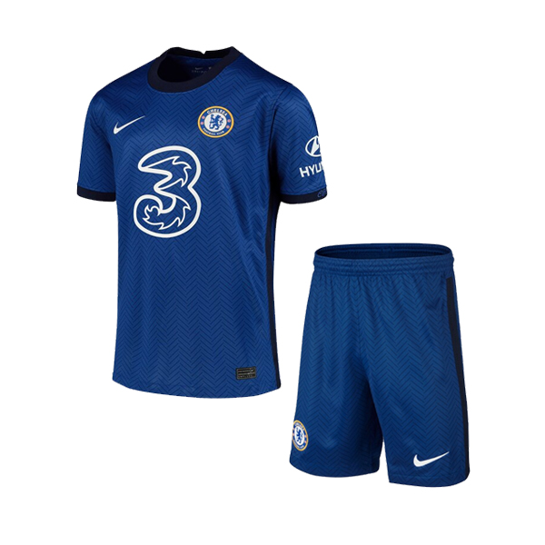 Chelsea Kids Home Soccer Kits Shirt with Shorts 2020/21