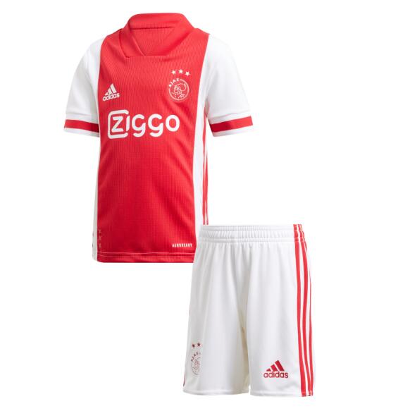 Ajax Kids Home Soccer Kits Shirt With Shorts 2020/21