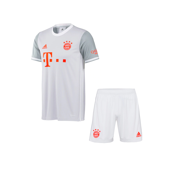 Kids Bayern Munich Away Soccer Kits Shirt With Shorts 2020/21