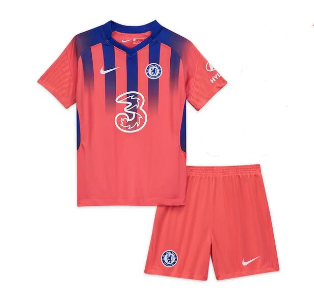 Chelsea Kids Third Away Soccer Kits Shirt with Shorts 2020/21