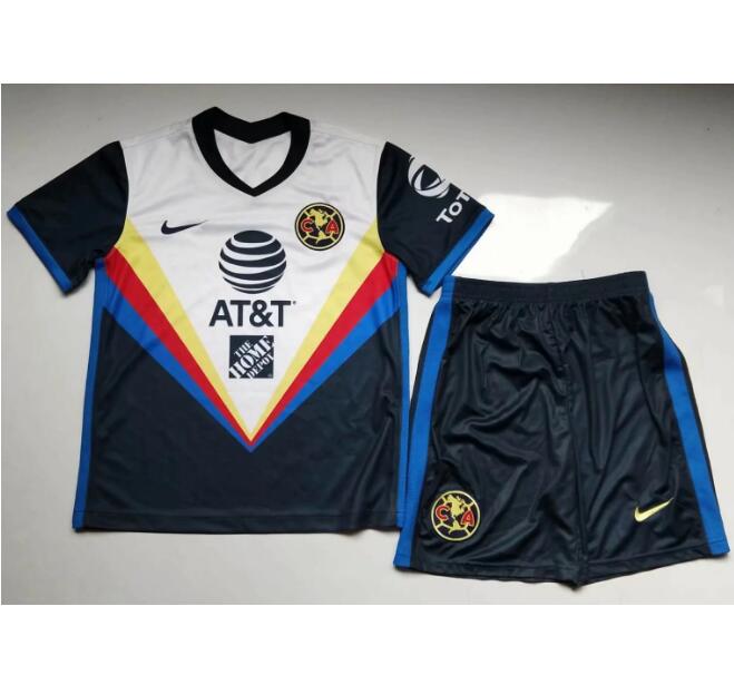 Kids Club America Away Soccer Shirt With Shorts 2020/21