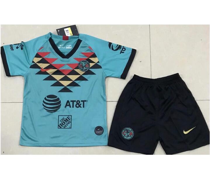 Kids Club America Third Away Soccer Kits Shirt With Shorts 2020/21