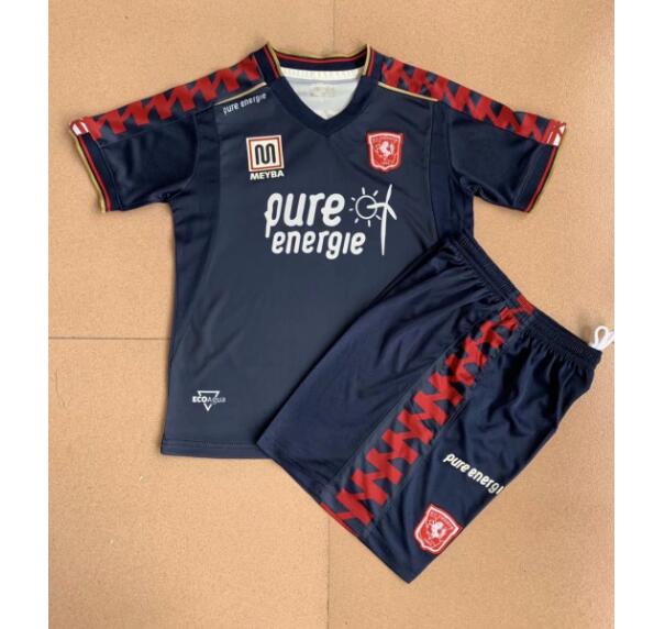 FC Twente Kids Away Soccer Kits Shirt With Shorts 2020/21