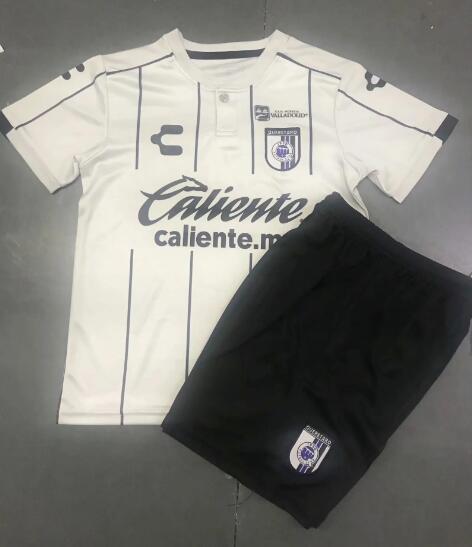 Kids Queretaro Away Soccer Shirt With Shorts 2020/21