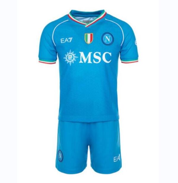 Napoli Home Soccer Kit 2023/24 Kids