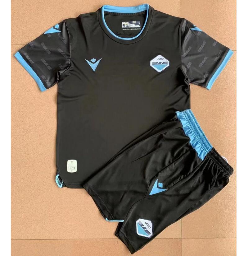 Kids Lazio 2021/22 Third Away Soccer Kits Shirt With Shorts