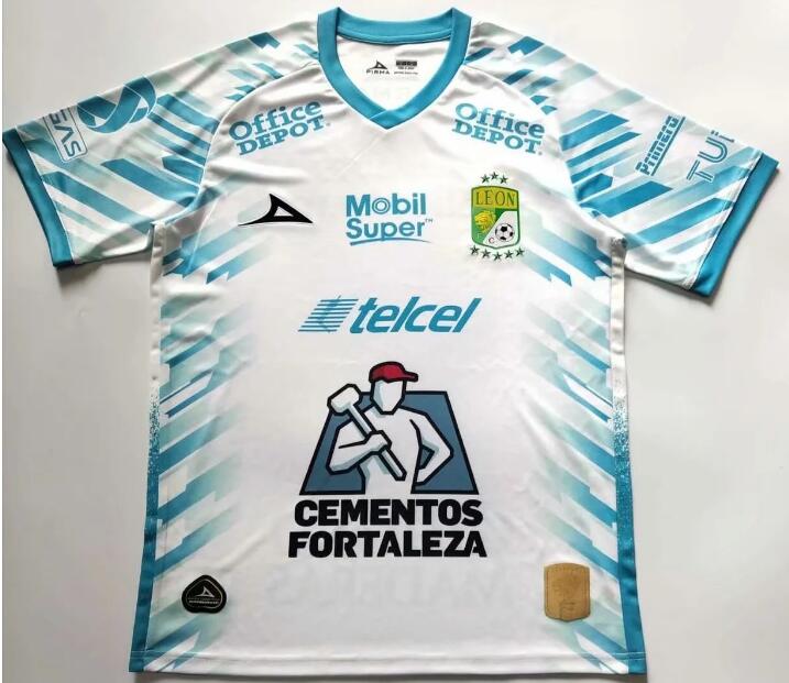 2021/22 Club León Away White Soccer Jersey Shirt