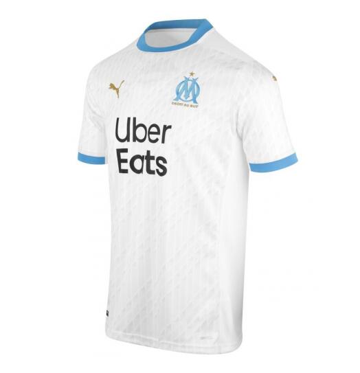 Olympique Marseille Home Kit Soccer Jersey 2020/21